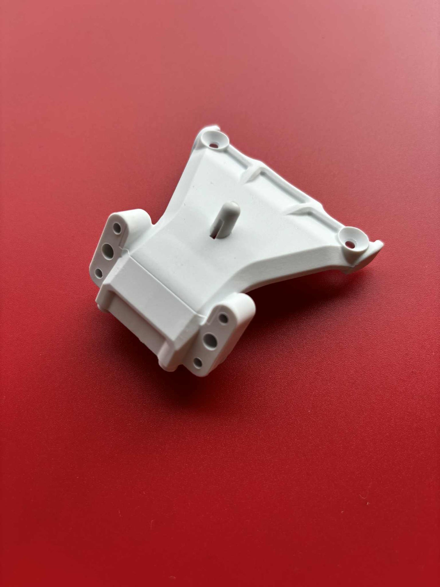 B-Five Front Shock Tower Brace White Will Fit RC10B5