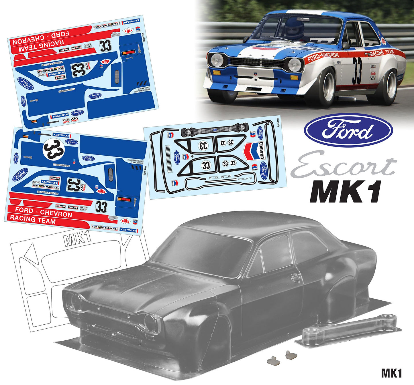 1/10 Ford MK1 Chevron