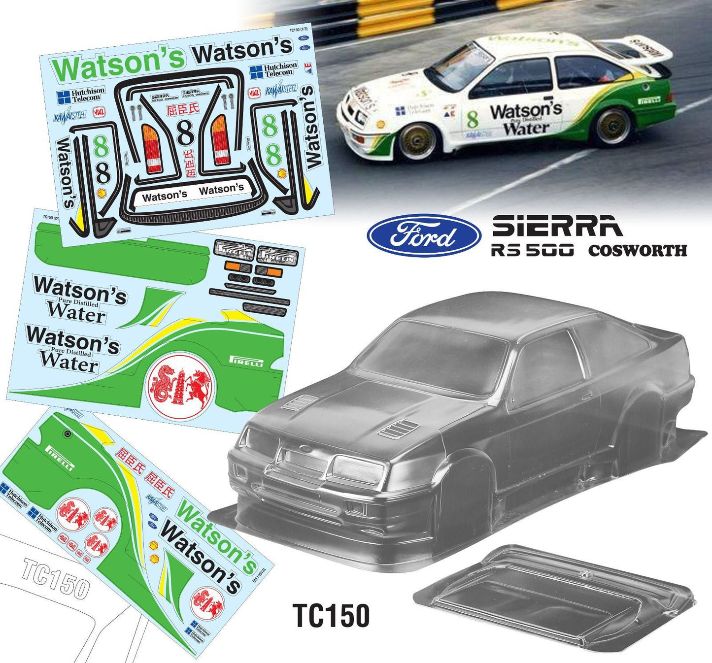 1/10 Ford Sierra RS500 Watson's