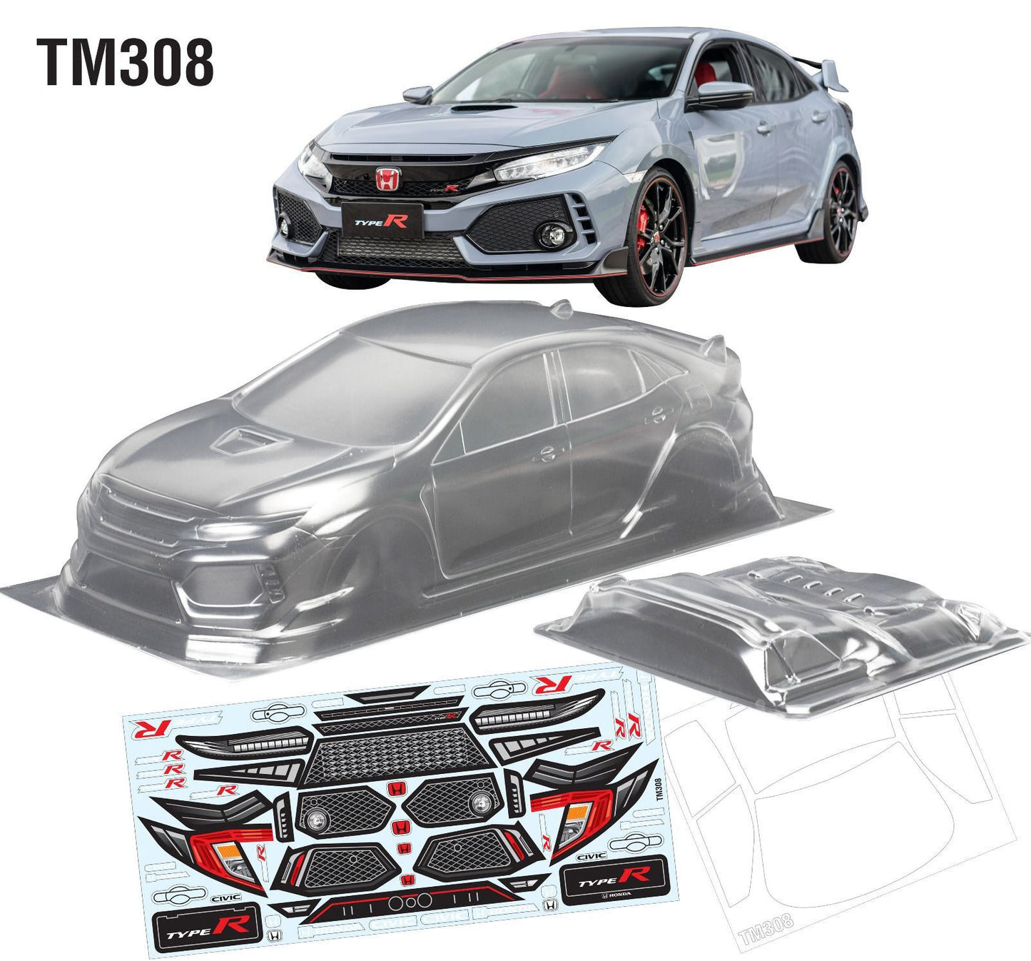 1/10 Mini Civic FK8