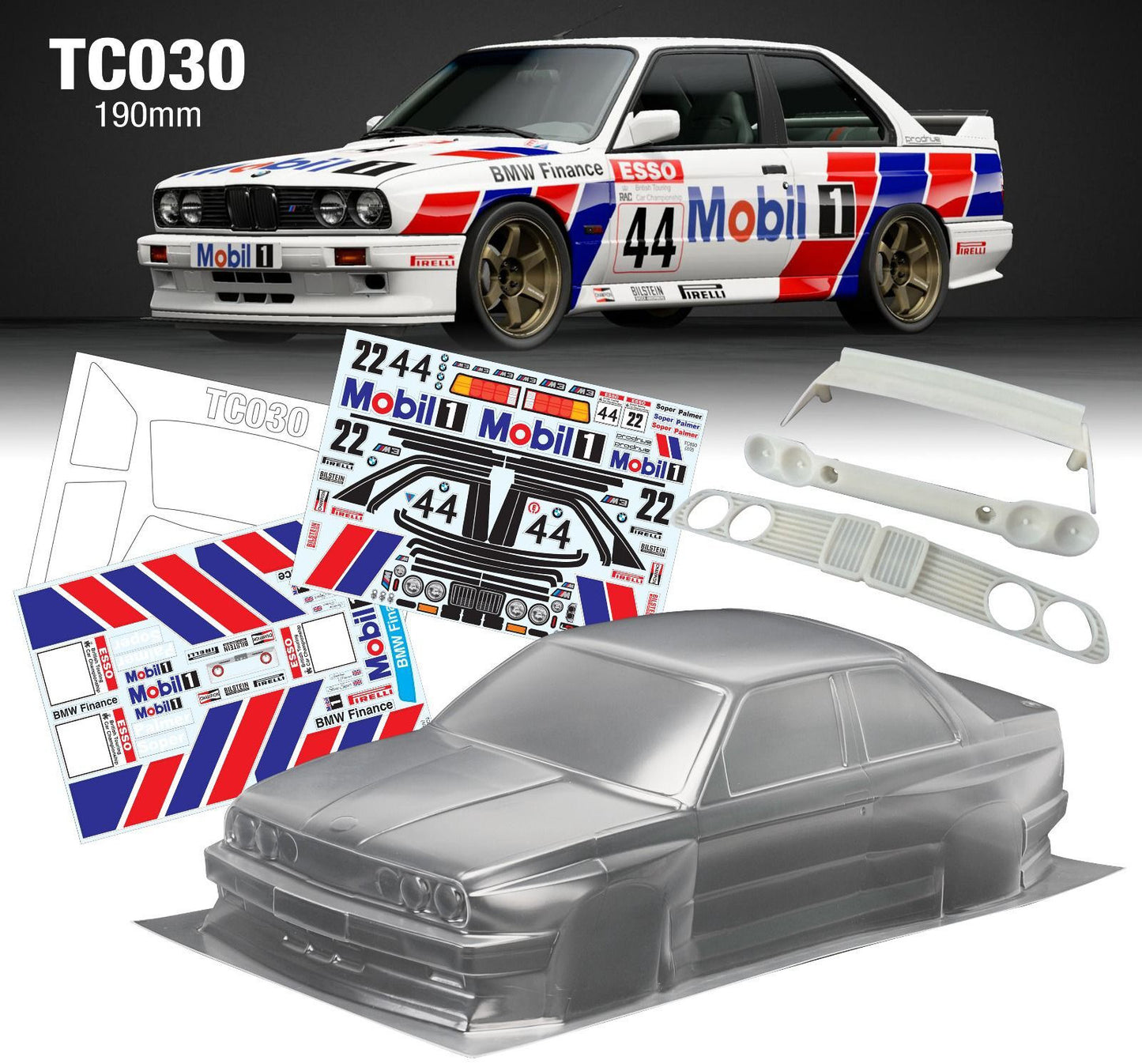 1/10 BMW E30 Mobil