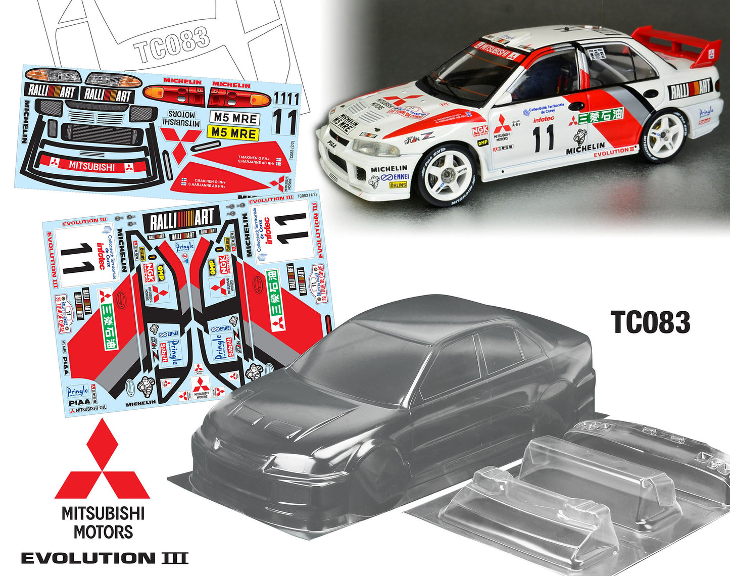 1/10 Mitsubishi Evolution III
