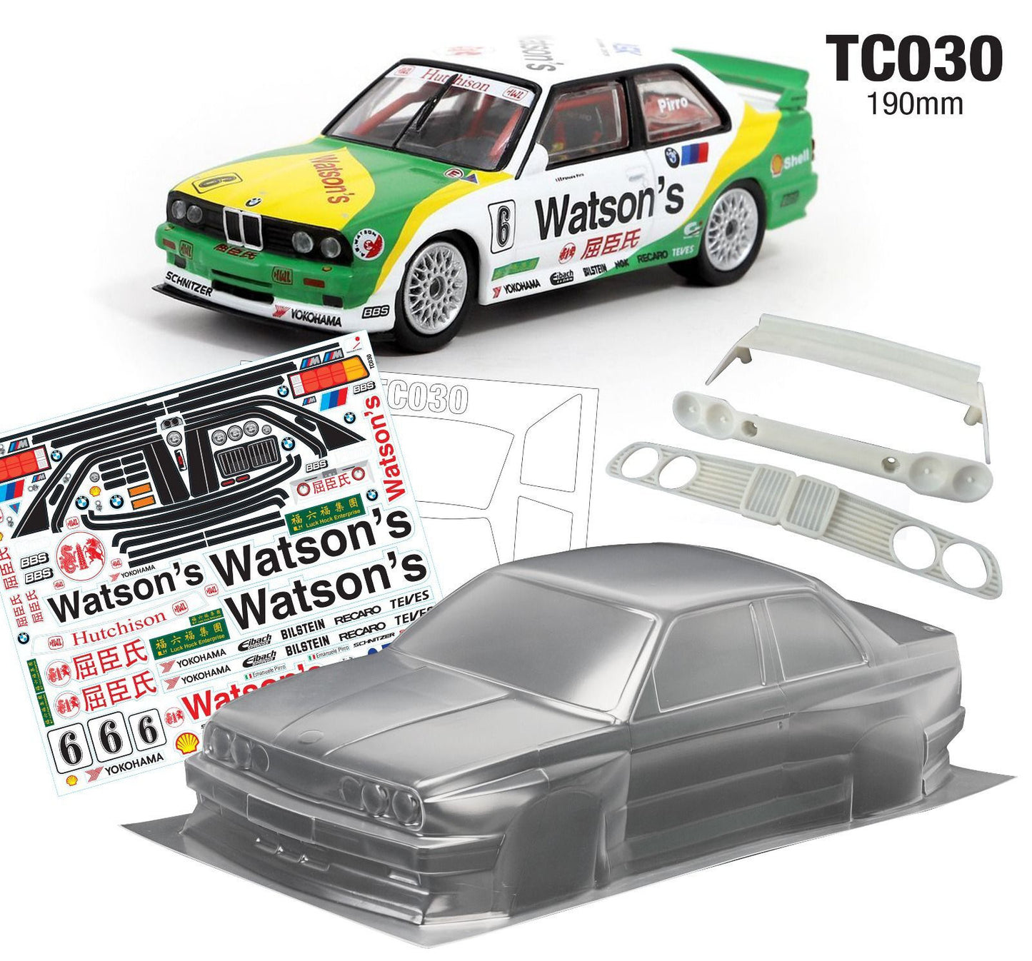 1/10 BMW E30 Winsons