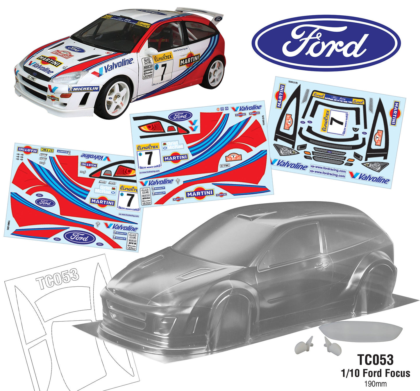 1/10 Ford Focus WRC