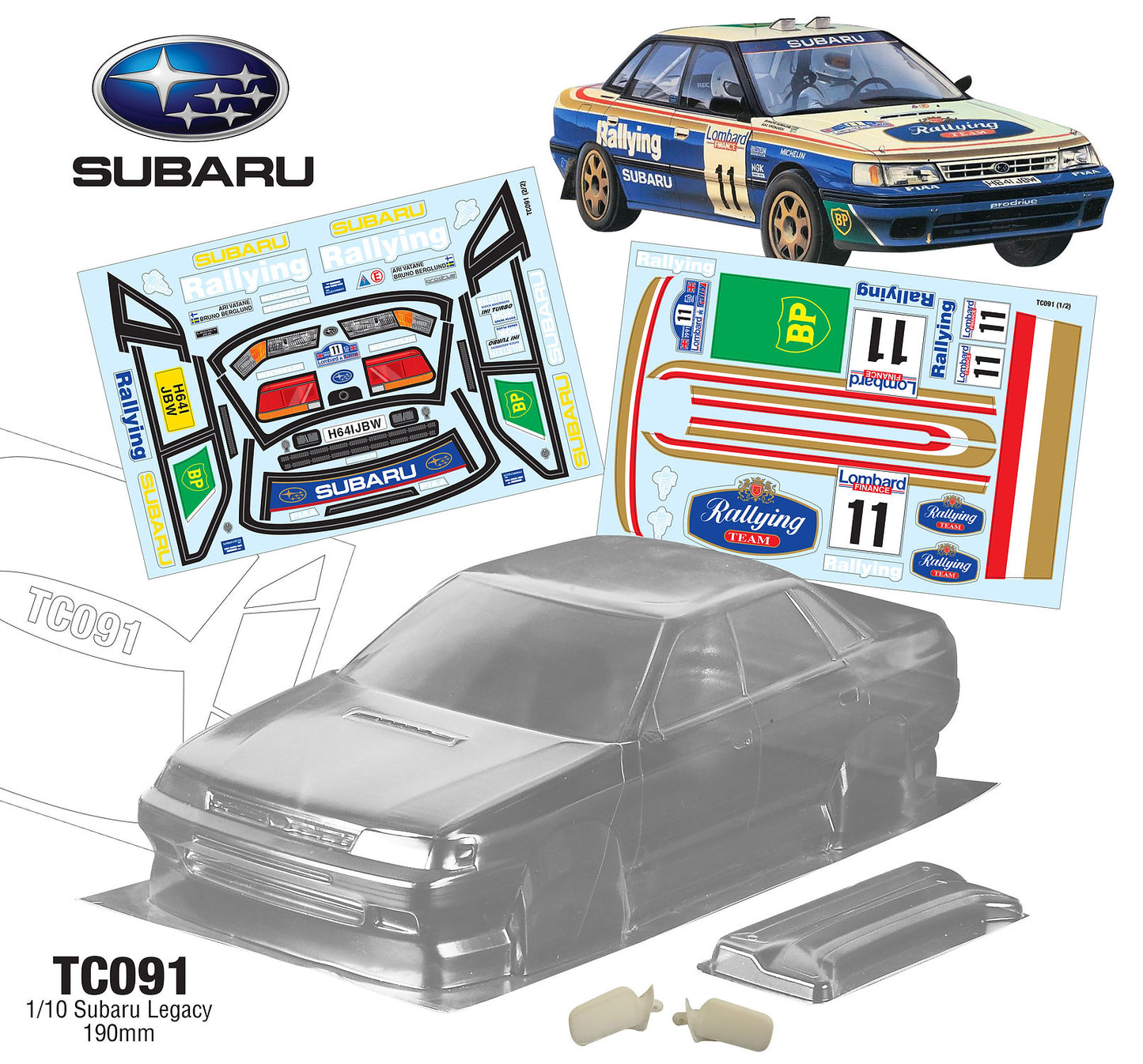 Subaru Legacy (190mm)