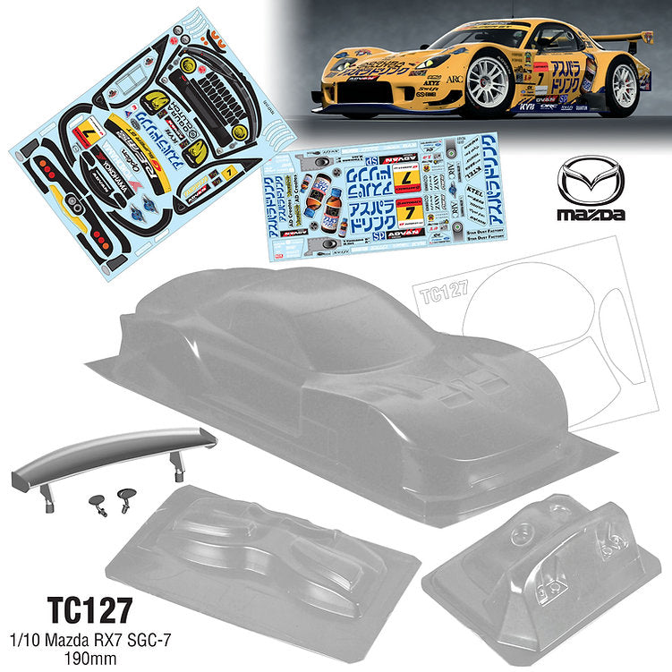 1/10 Mazda RX7 SGC-7 (190mm)