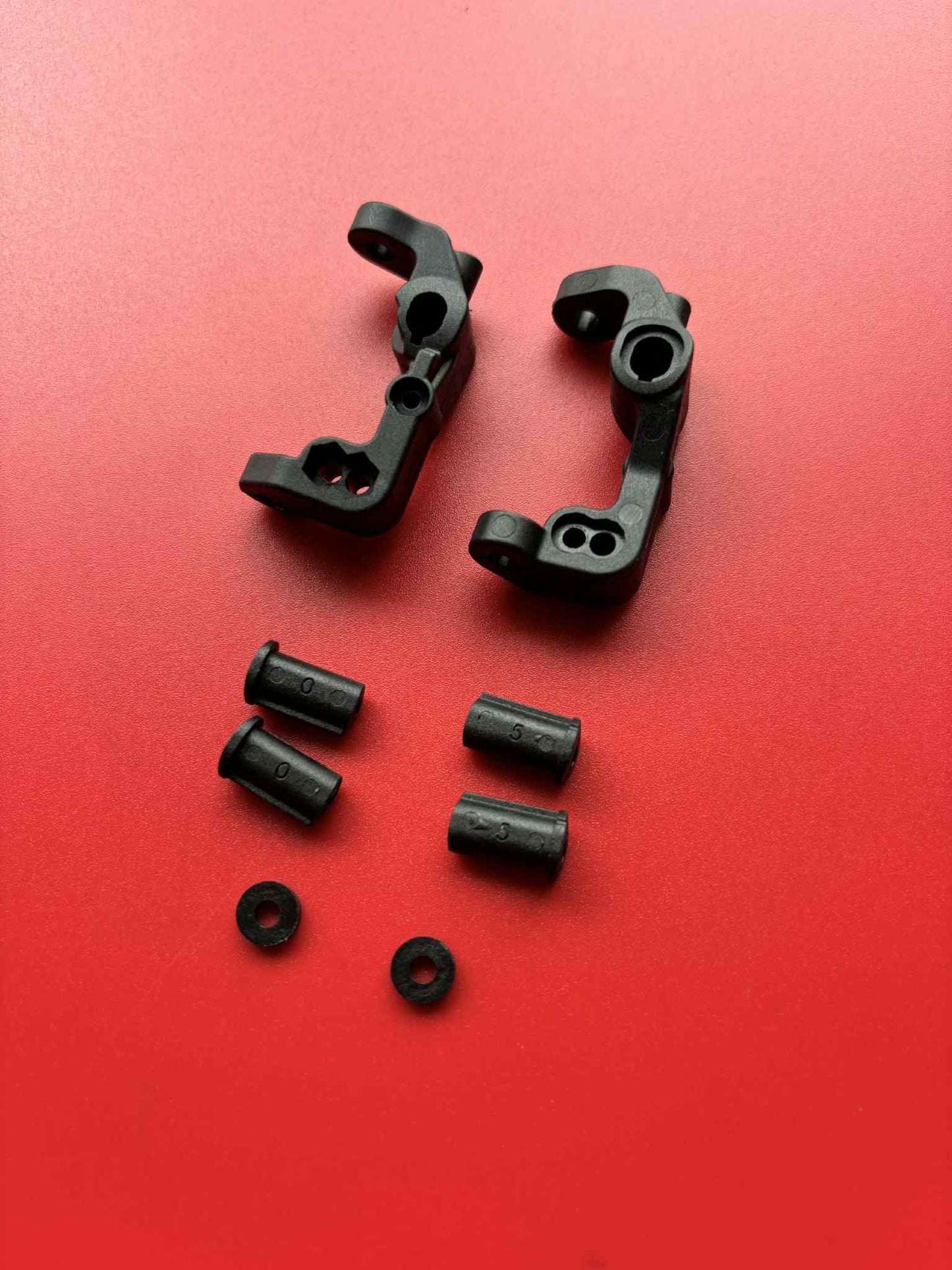B-Five Front C-Hubs Black Caster Block Will Fit RC10B5