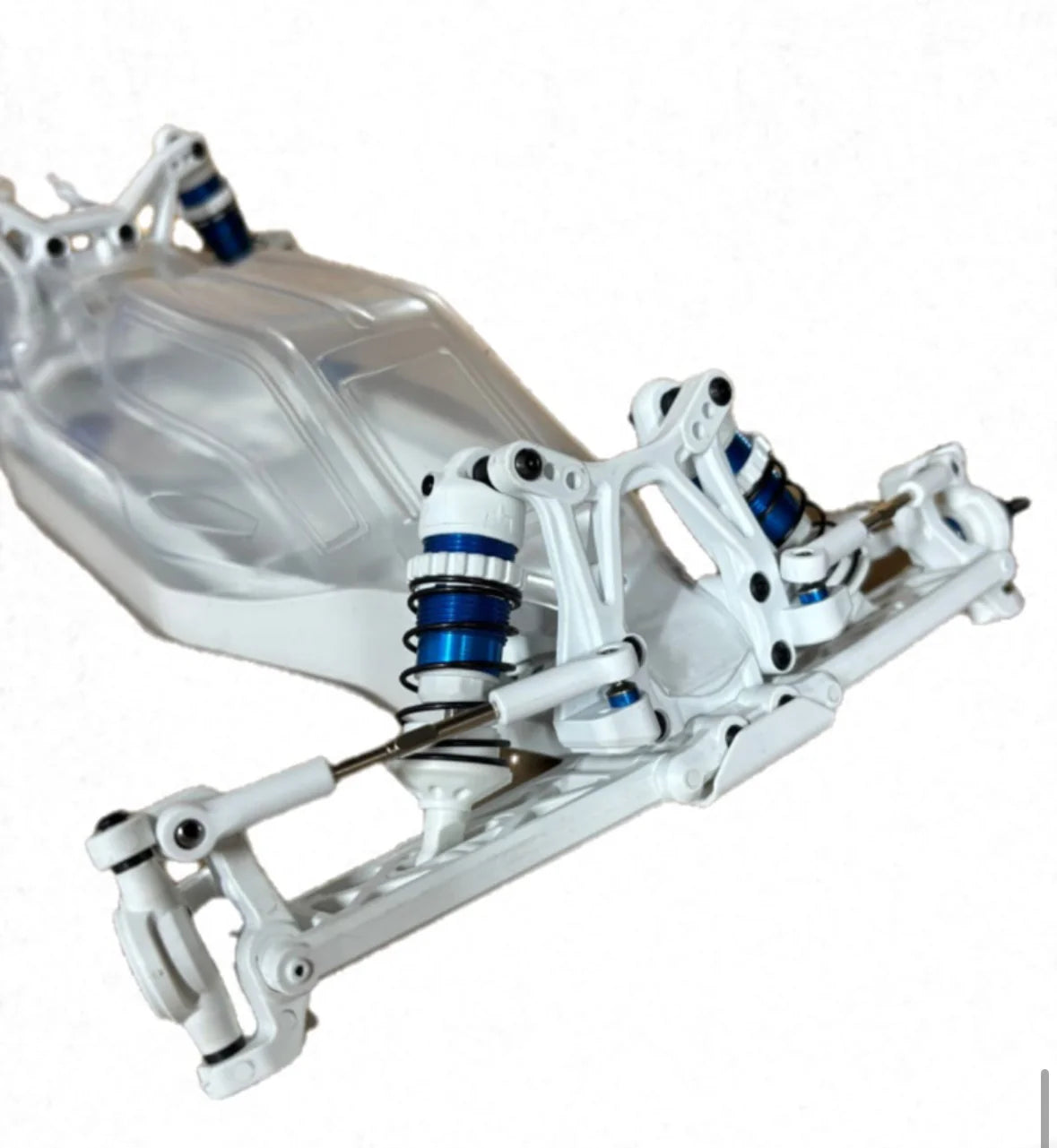 REAR Motor Kit White Like RC10b5