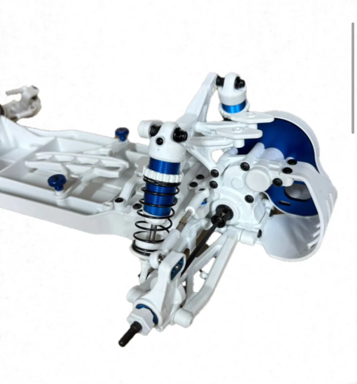 REAR Motor Kit White Like RC10b5