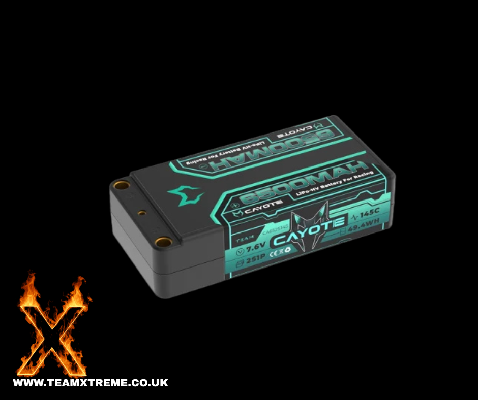 Cayote LiPo 6500mAh HV Shorty 7.6v 24.8mm 228g