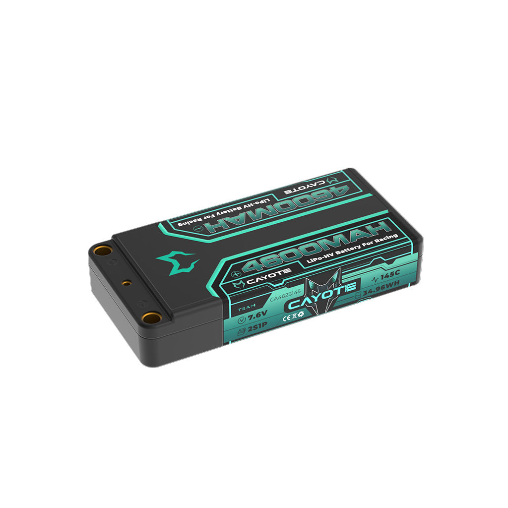 Cayote LiPo 4600mAh HV Shorty 7.6v 18mm 163g