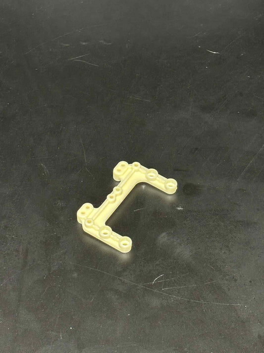 Rear Chassis Brace B4 White Neutral, Dyeable FR4-015 N