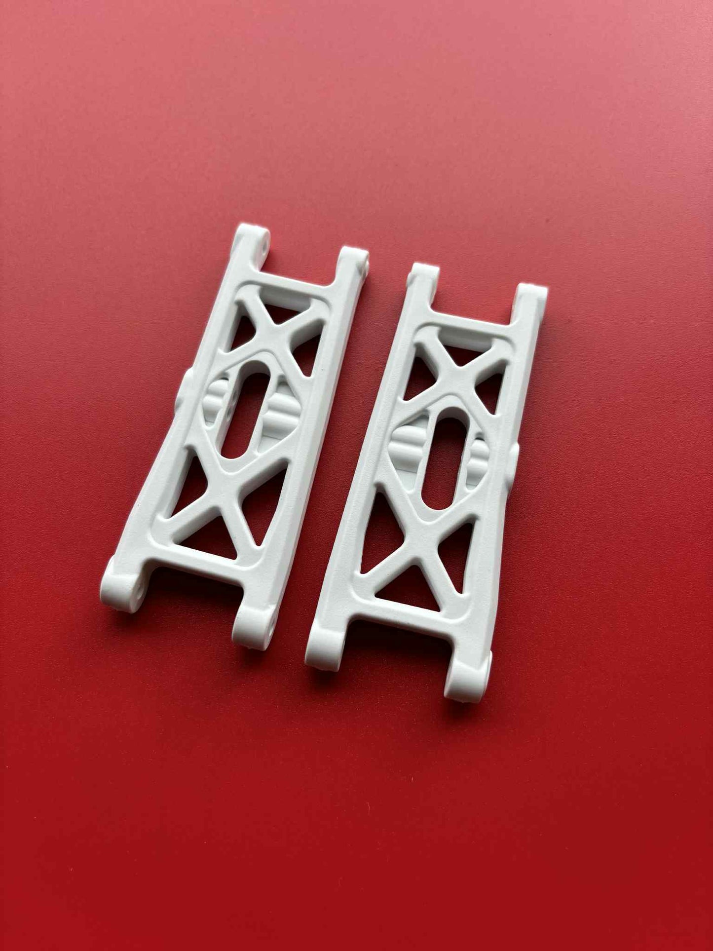 B-Five Front White Wishbones PAIR Will Fit RC10B5