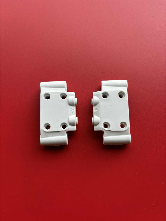 B-Five Bulkhead 25deg & 30deg White Will Fit RC10B5