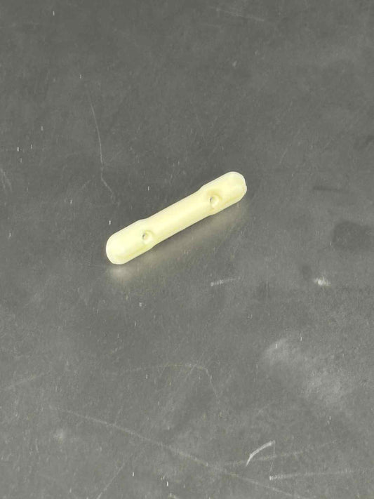 Front Hinge Pin Brace B4 White Neutral, Dyeable FR4-006 N