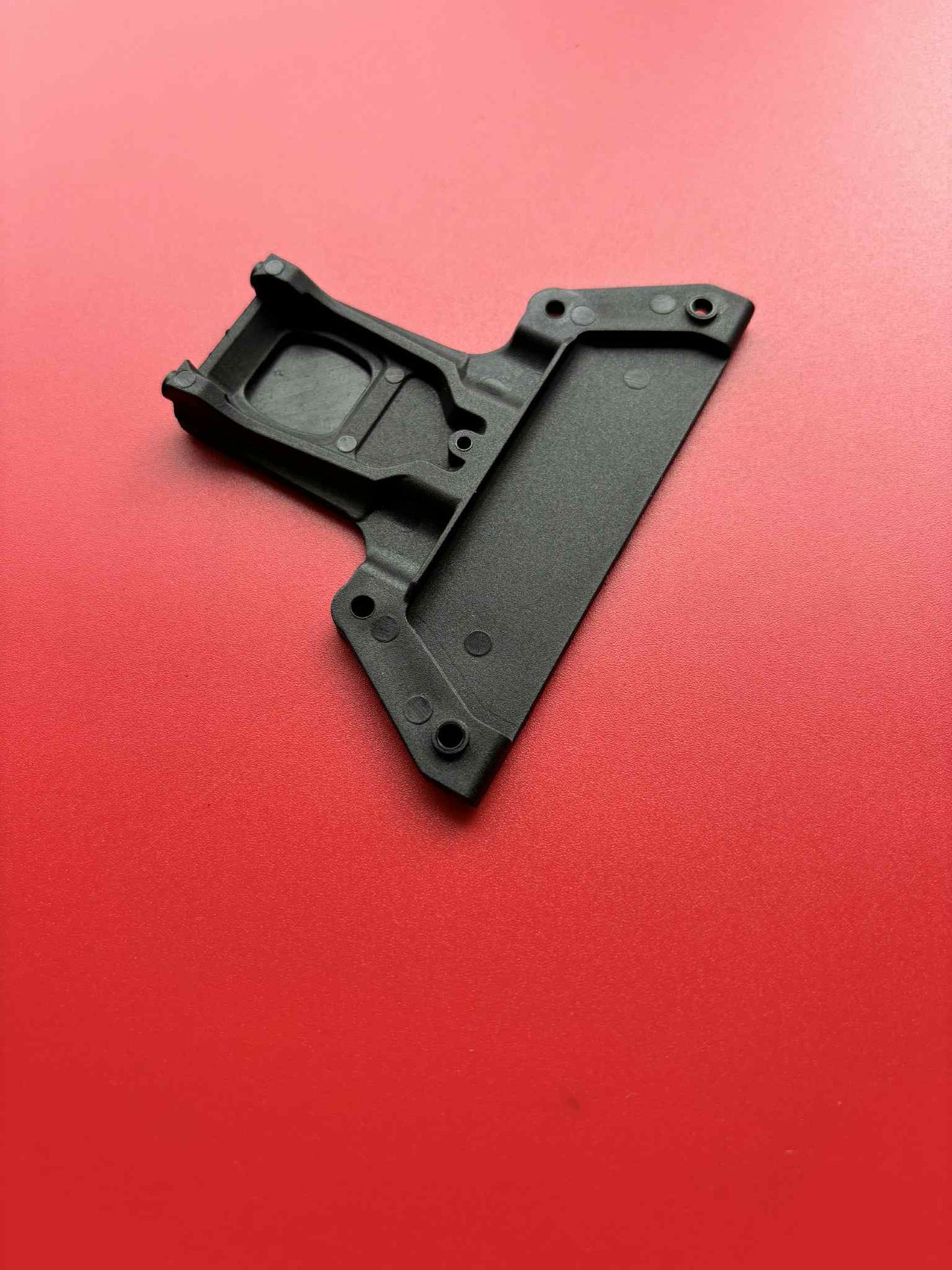 B-Five Rear Chassis Plate Black Will Fit RC10B5