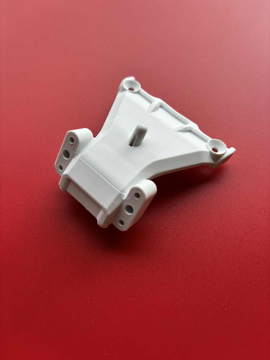 B-Five Front Shock Tower Brace White Will Fit RC10B5