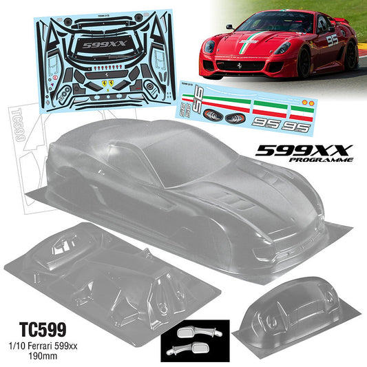 1/10 Ferrari 599xx (190mm)