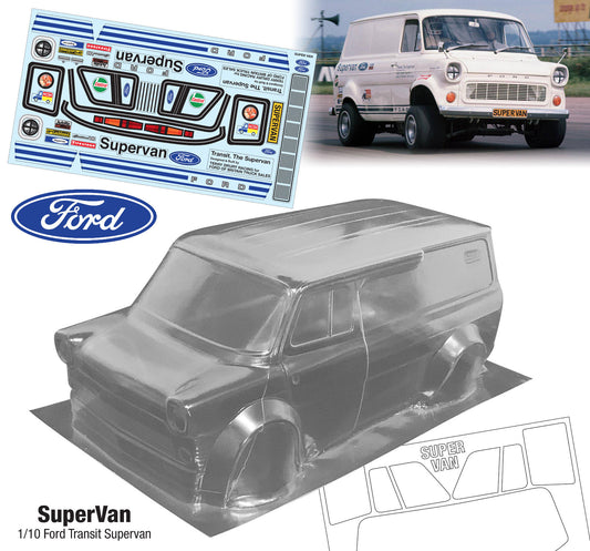 SuperVan 1/10 Ford Transit Supervan (215mm) Ford Motorsport