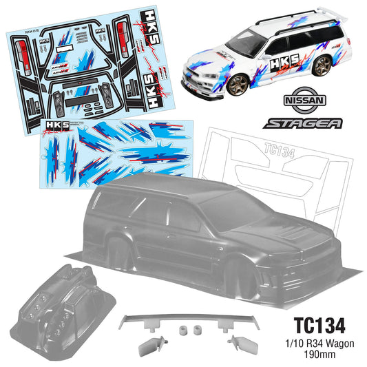 1/10 R34 Wagon (190mm) HKS