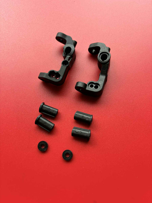 B-Five Front C-Hubs Black Caster Block Will Fit RC10B5