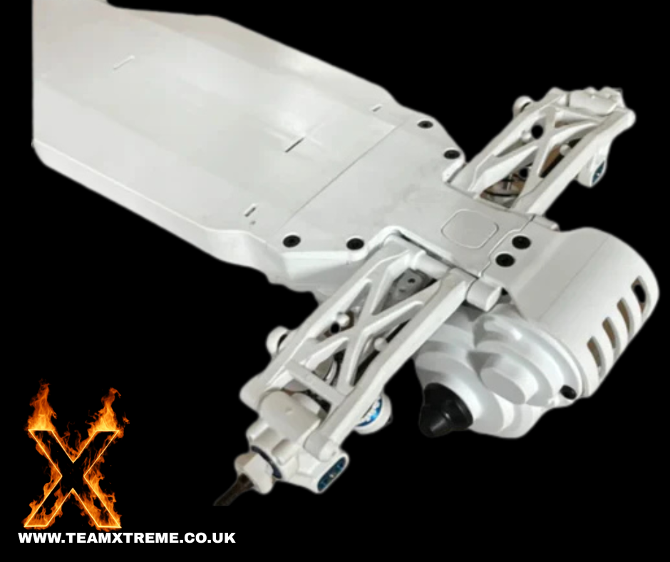 REAR Motor Kit White Like RC10b5