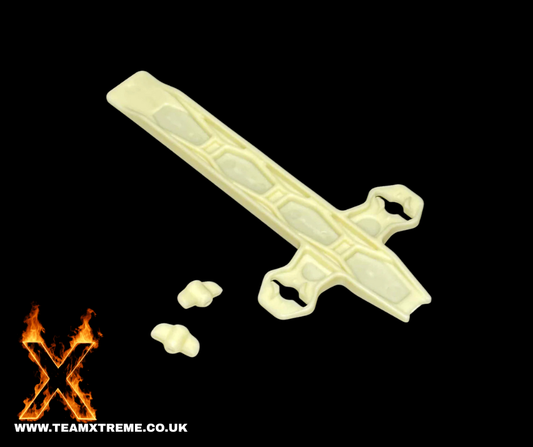 Battery Strap B4 White Neutral, Dyeable FR4-018 N