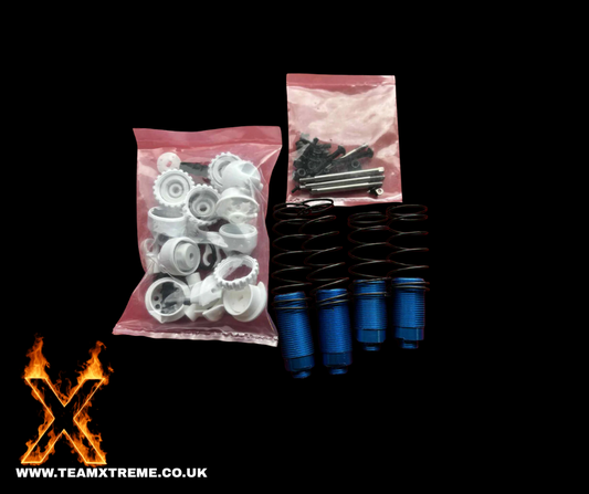 B-Five 13mm Shock Set Blue Will Fit RC10B5