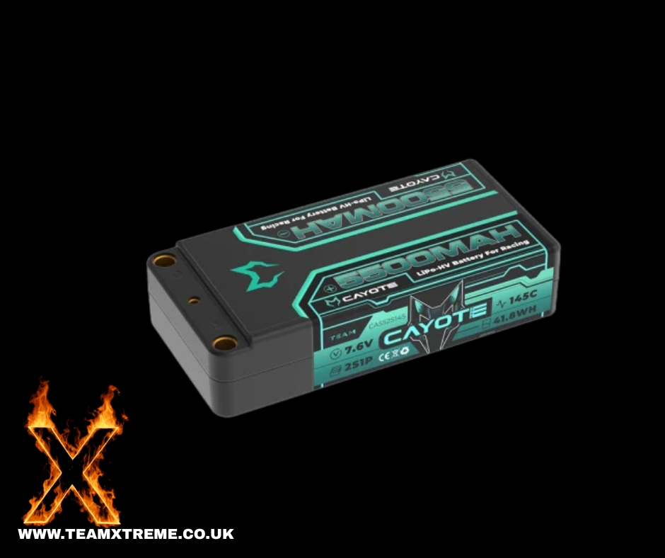 Cayote LiPo 5500mAh HV Shorty 7.6v 22.2mm 203g