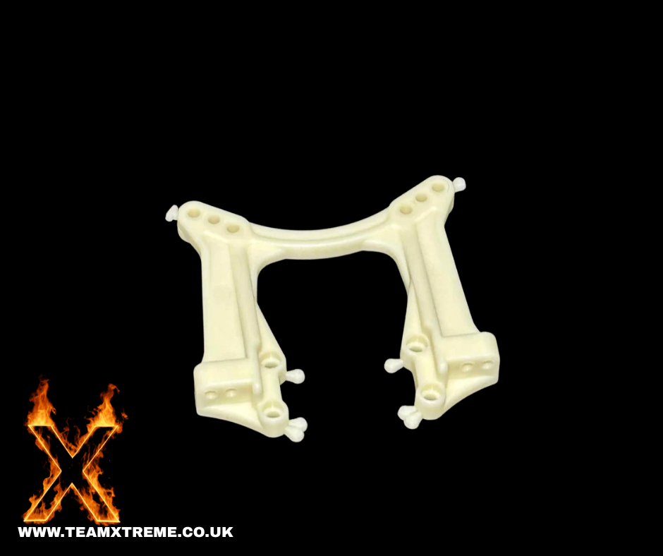 Front Shock Tower B4 White Neutral, Dyeable FR4-016 N