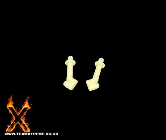 Front Body Mounts. B4 White Neutral, Dyeable FR4-047 N