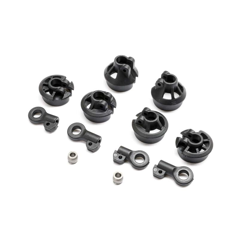 Spring Cups, Shock Ends, 13mm: 22X/22X-T by TLR