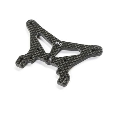 Carbon Rear Shock Tower, STD: 22X-4 2.0 TLR-1301