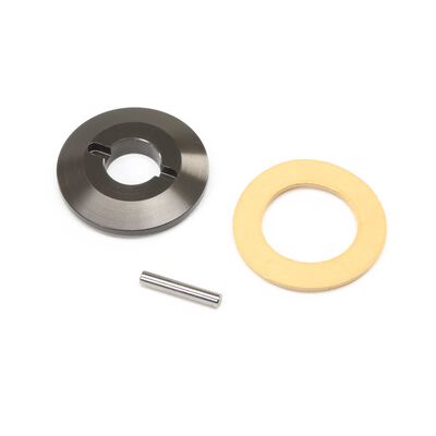 Slipper Pad, Plate, Sml, Decoupled Slip: 22X-4 2.0 TLR-1309