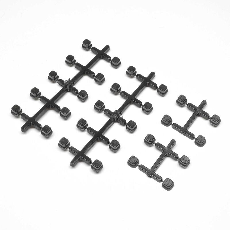 Insert Set, Adjustable Pivot, V2: 22 5.0/22X-4/22X/22X-T (Replaces TLR334063) by TLR
