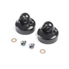 Domed Bleeder Shock Caps, Aluminum, G3 (2): 22 (Replaces TLR333003) by TLR TLR333021