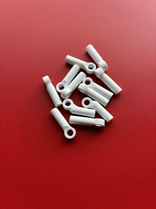 B-Five Turnbuckle Ball End Set White Will Fit RC10B5