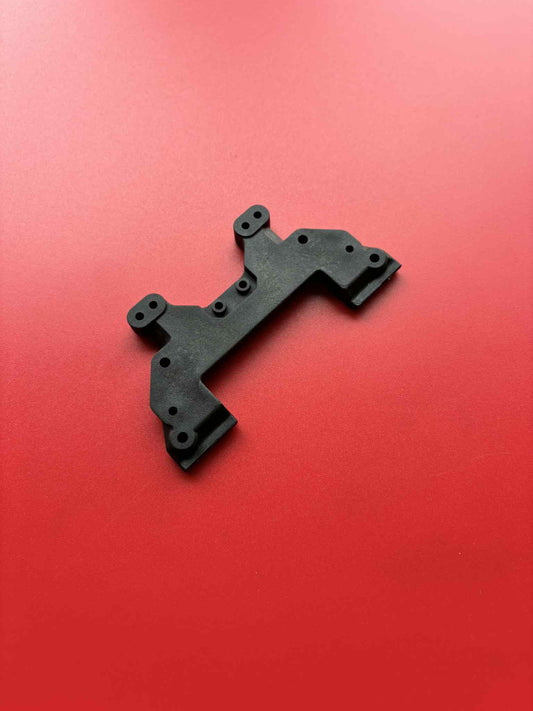 B-Five Rear Chassis Top Plate Black Will Fit RC10B5