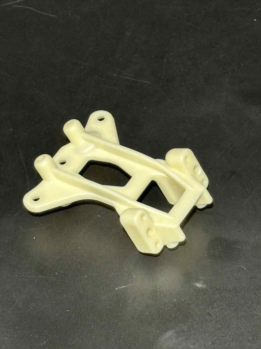 Front Top Plate B4 White Neutral, Dyeable FR4-009 N
